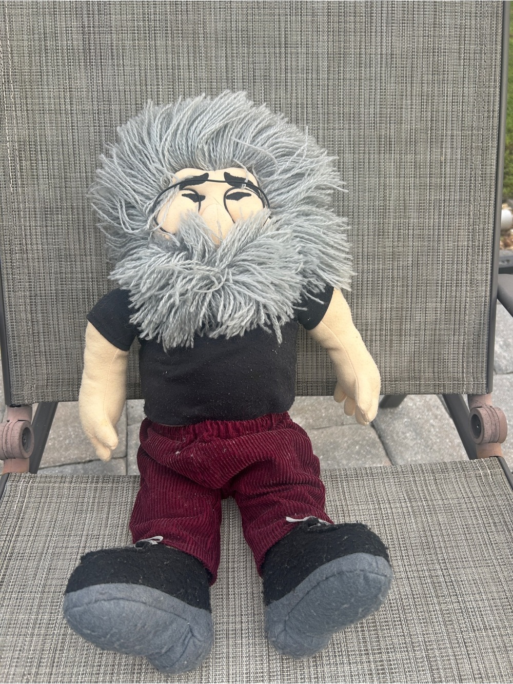 Gund Liquid Blue Jerry Garcia Grateful Dead Plush Doll 18”